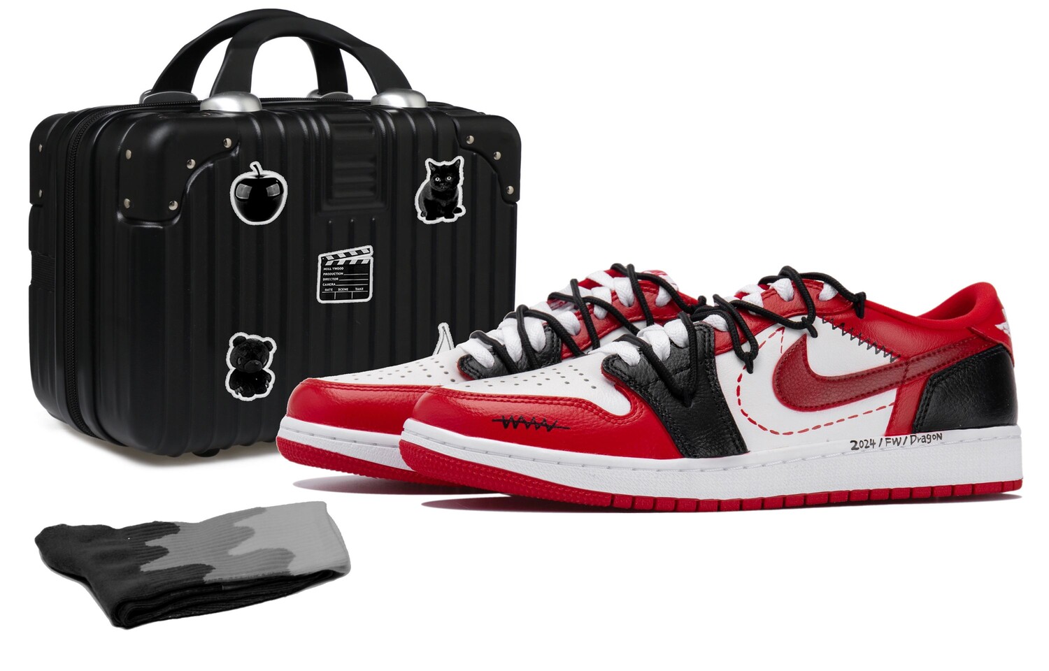

Jordan Air Jordan 1 Vintage Баскетбольные кроссовки унисекс, Black