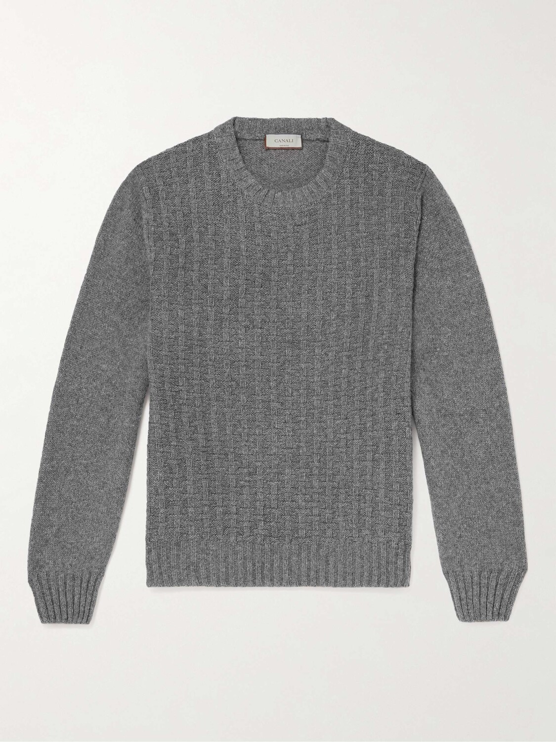 

Свитер из смесовой шерсти CANALI, серый