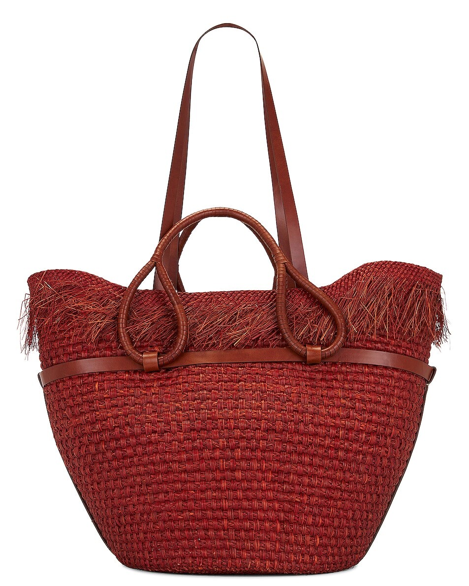 

Сумка через плечо Johanna Ortiz Tropical Enclave Beach, цвет Brown Sienna