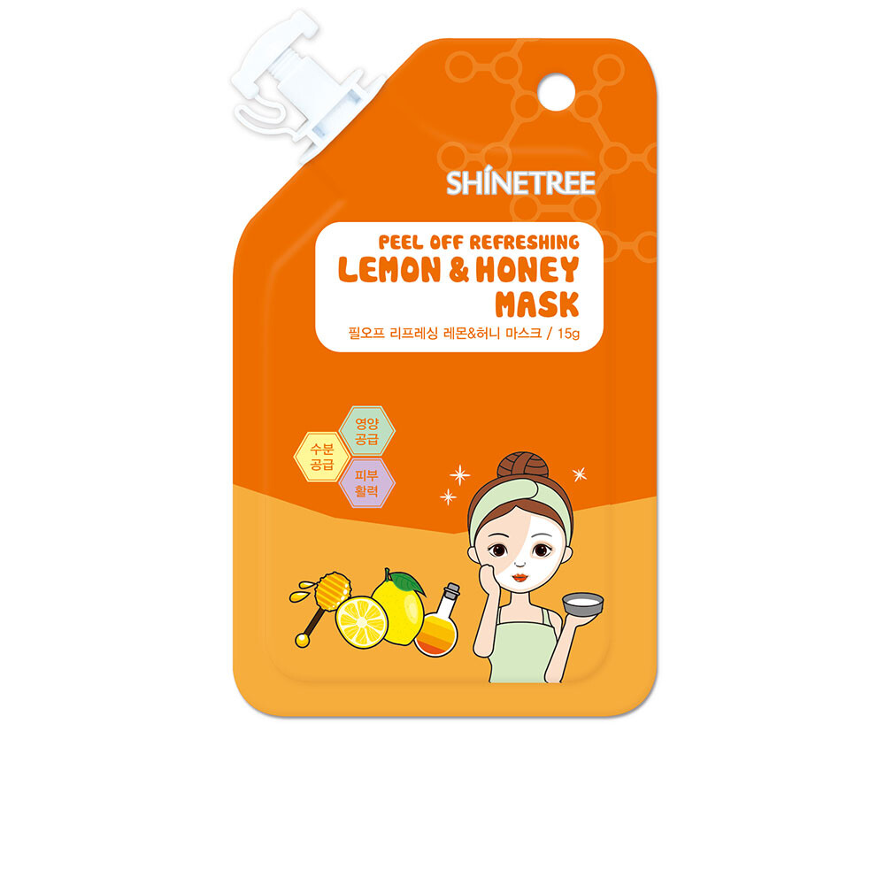

Маска для лица Lemon & honey peel off refreshing mask Shinetree, 15 мл