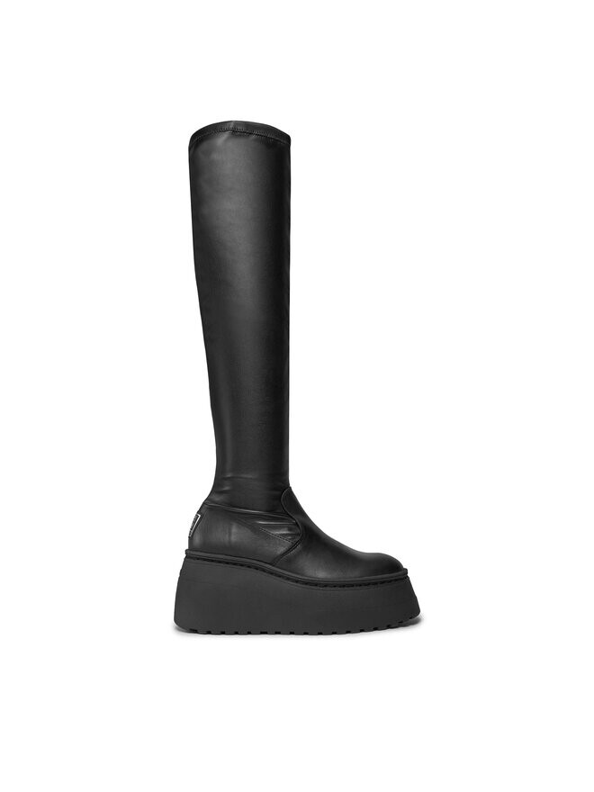 

Сапоги до бедра Steve Madden, черный
