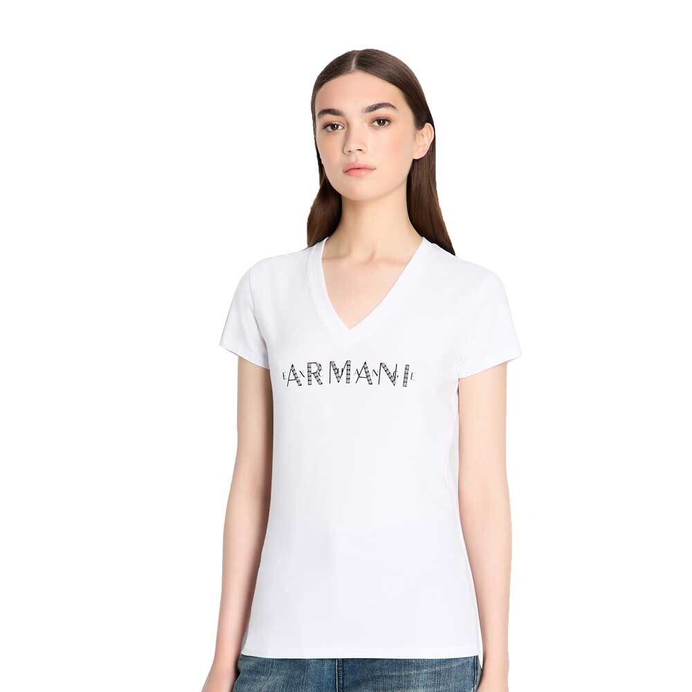 

Футболка Armani Exchange 6RYT28-YJDTZ Short Sleeve V Neck, белый