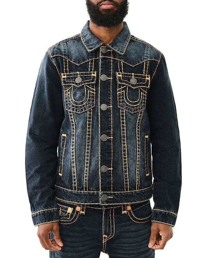 

Джинсовая куртка True Religion Jimmy, синий