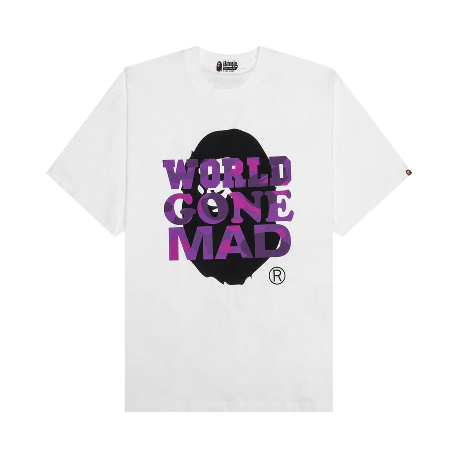 

Футболка BAPE WGM Белая, Белый