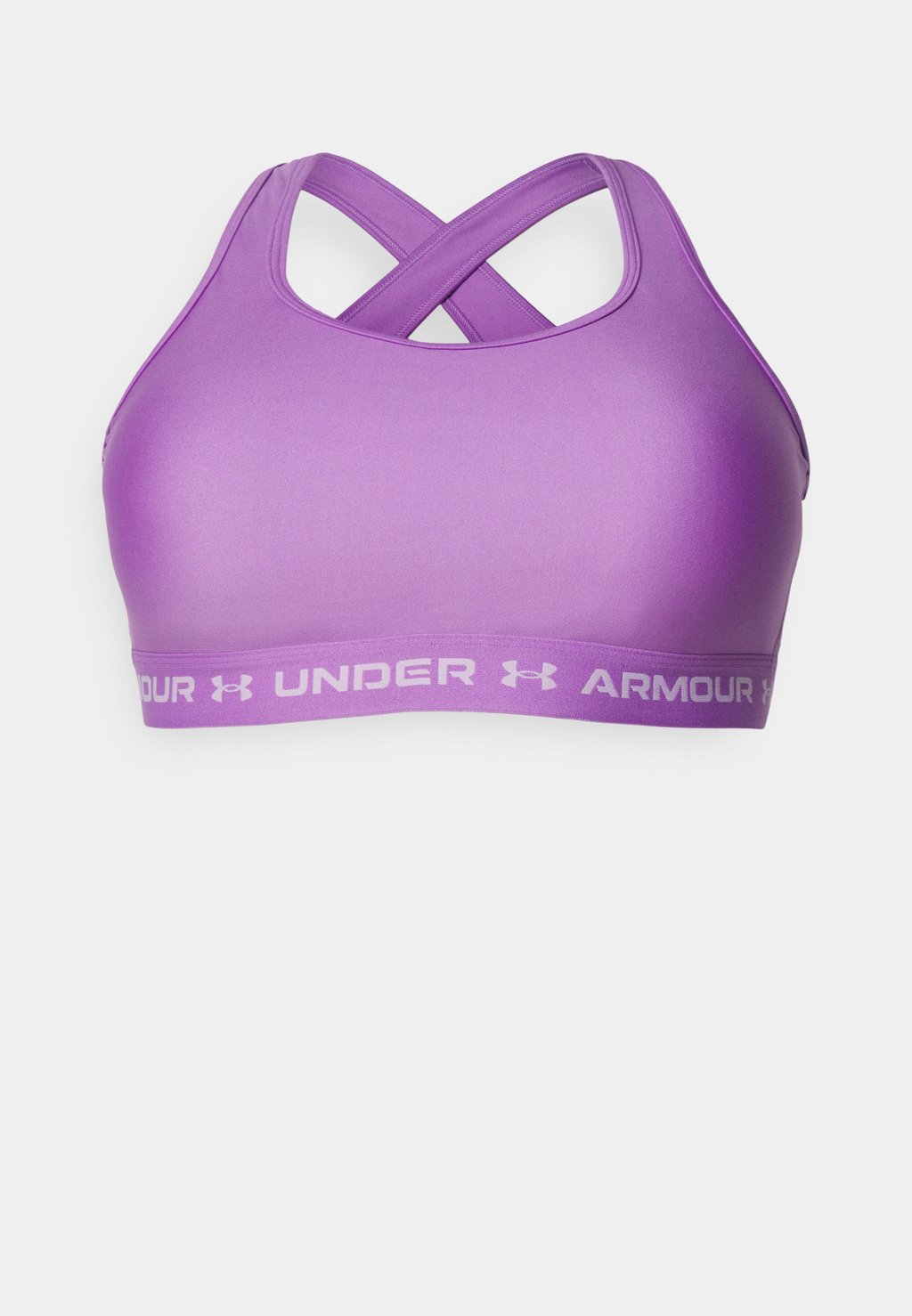 Спортивный бюстгальтер средней поддержки CROSSBACK MID BRA Under Armour, цвет provence purple/purple ace