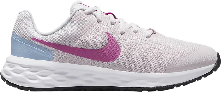 

Кроссовки Revolution 6 GS 'Pearl Pink Cosmic Fuchsia', розовый