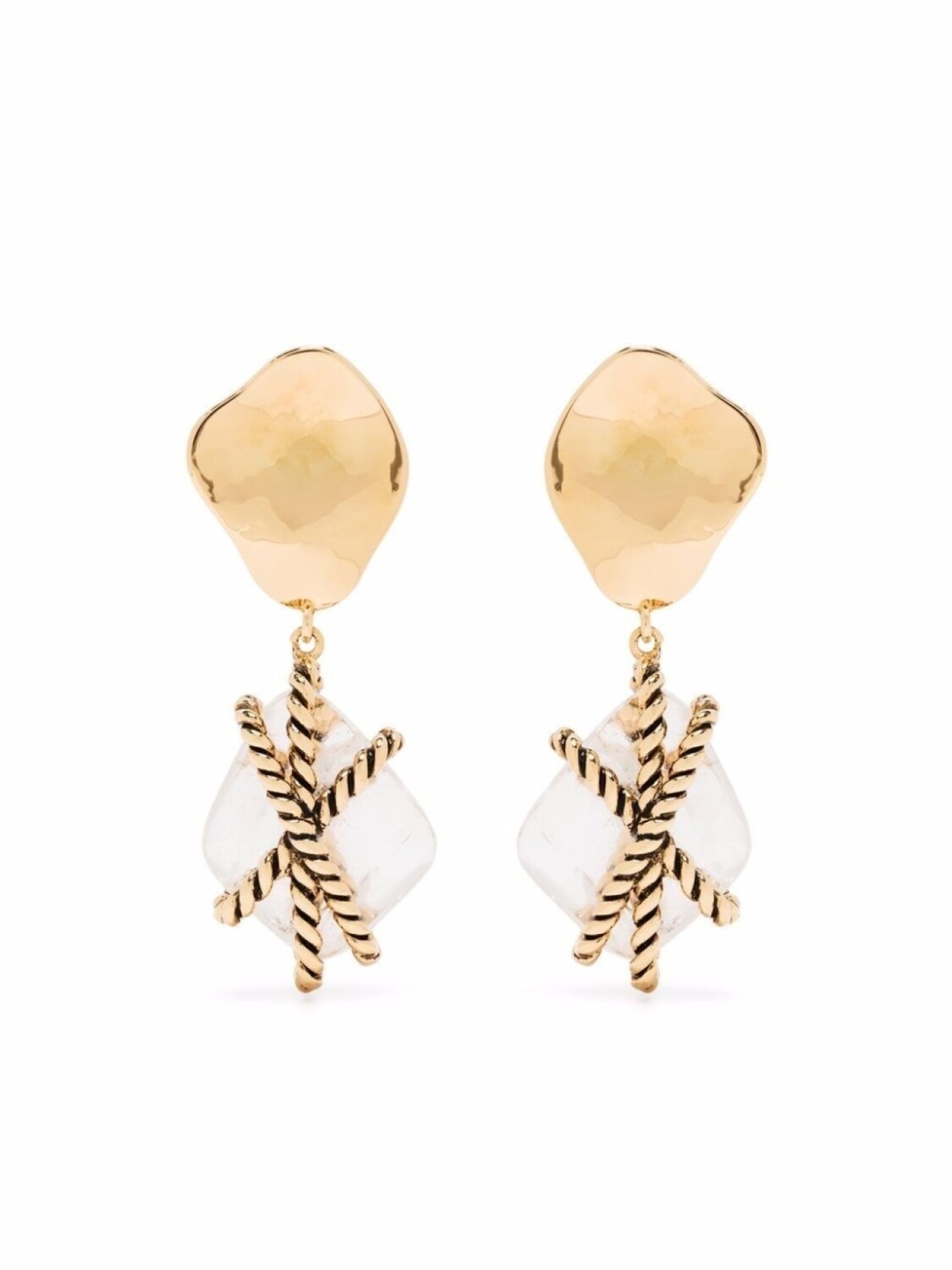 

Серьги Mycene с кристаллами Aurelie Bidermann, золотой