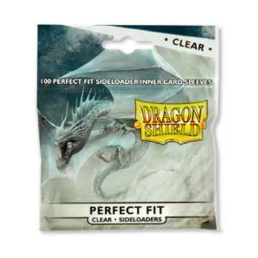 

Рукава Perfect Fit с боковой загрузкой — прозрачные (10 упаковок по 100 шт.), Dragon Shield - Card Sleeves - Standard