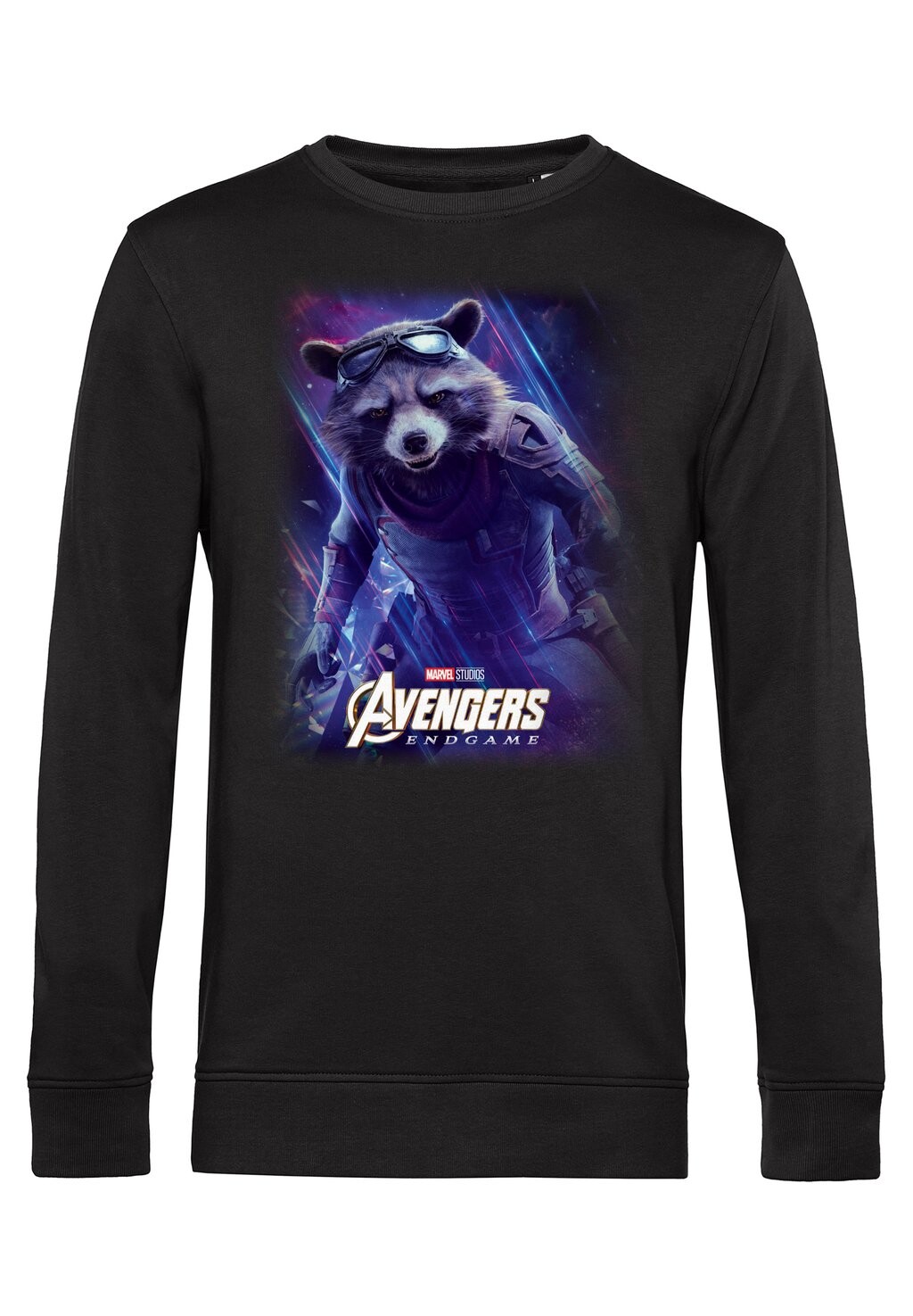 

Толстовка AVENGERS ENDGAME SPACE RACCON Marvel, черный