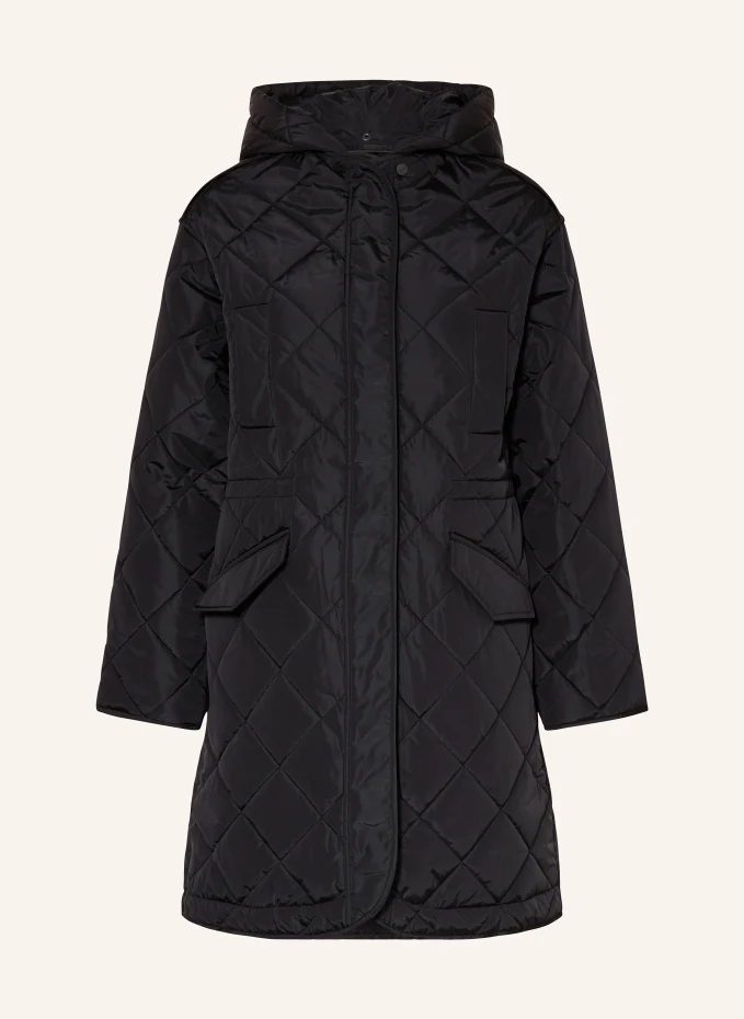 

Рина стеганая куртка Allsaints, черный