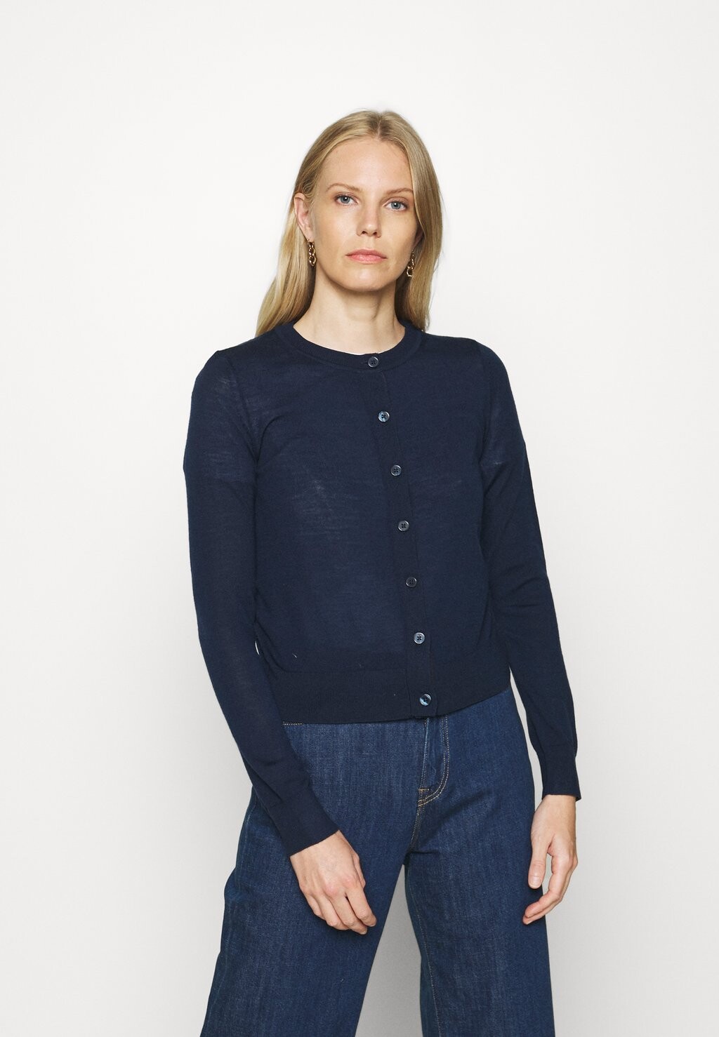 

Кардиган Marks & Spencer, темно-синий