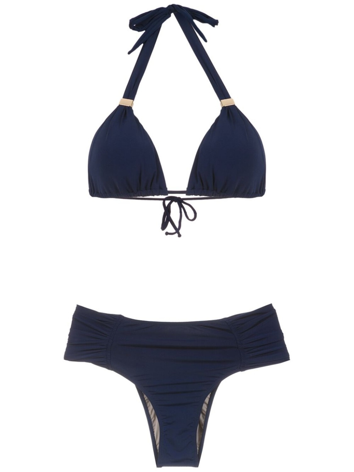 

Brigitte embellished bikini set, синий