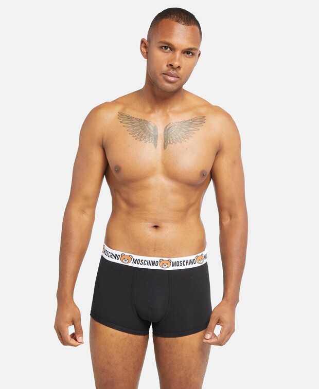 

Шорты-боксеры, 2 шт. Moschino Underwear, черный