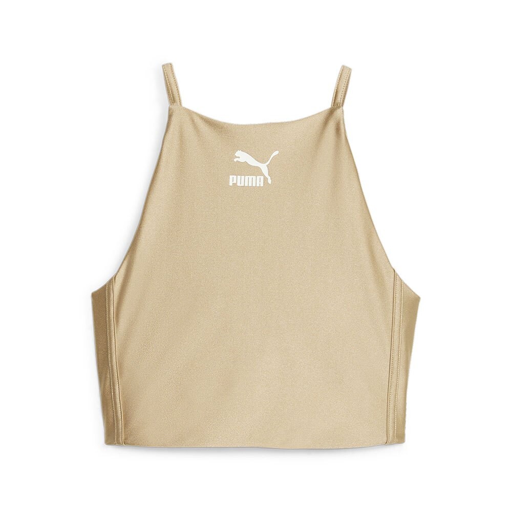 

Топ Puma T7 Shiny Crop, бежевый