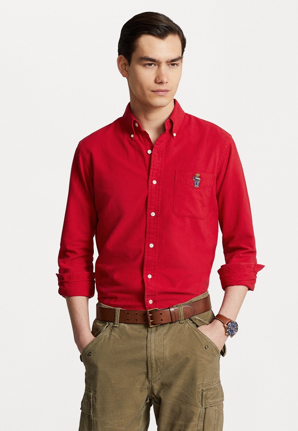 

Рубашка ДЛИННЫЙ РУКАВ Polo Ralph Lauren, красный