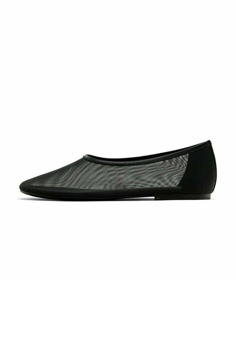 

Балетки FLATS Massimo Dutti, черный