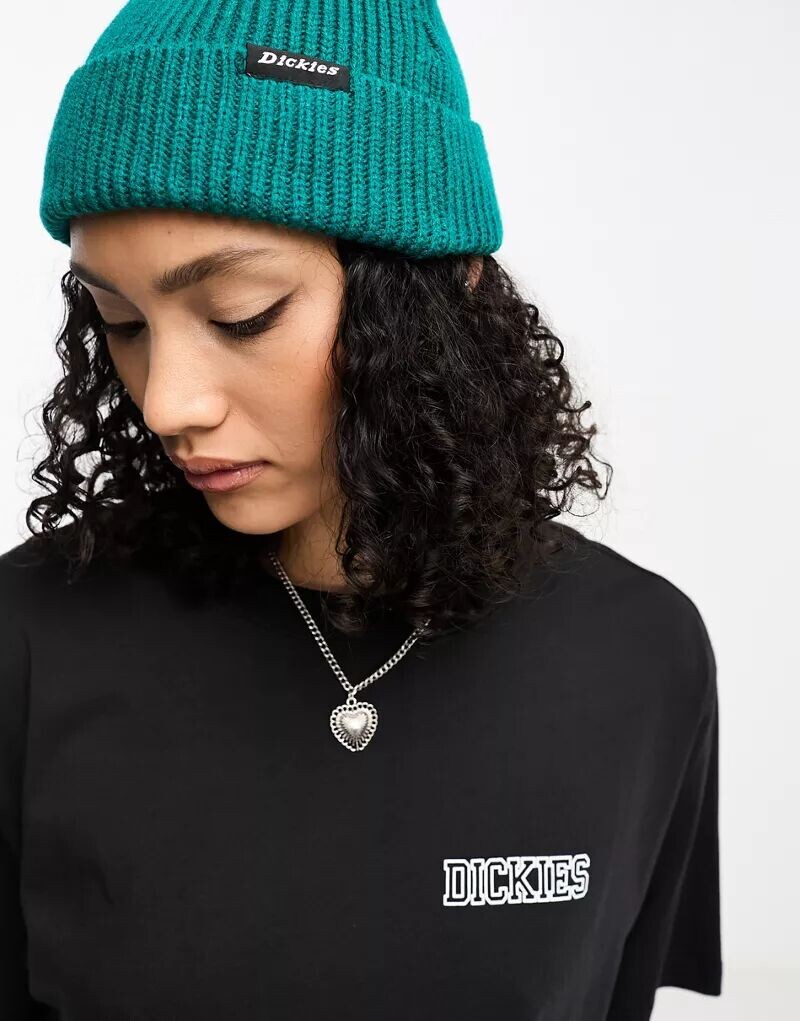

Темно-зеленая вязаная шапка Dickies Woodworth