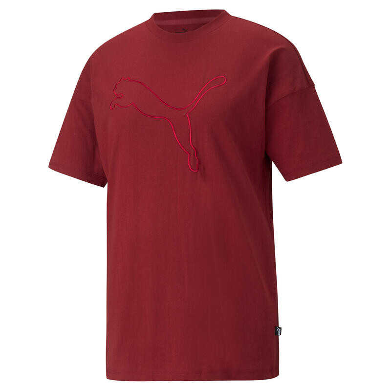 

Футболка женская удобного кроя PUMA, цвет rot