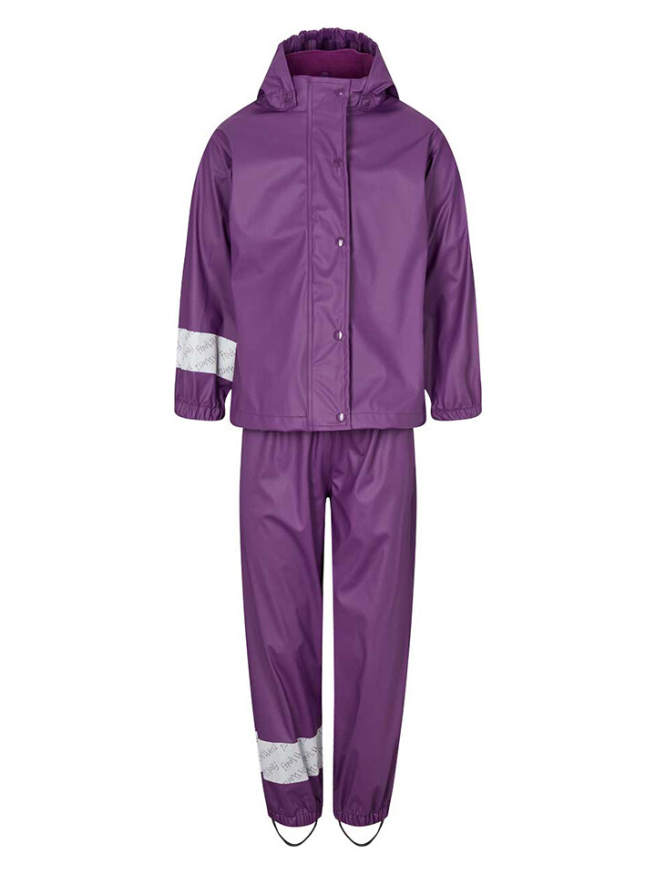 

Водонепроницаемые брюки Fred´s World by GREEN COTTON 2tlg Regenoutfit, цвет Aubergine