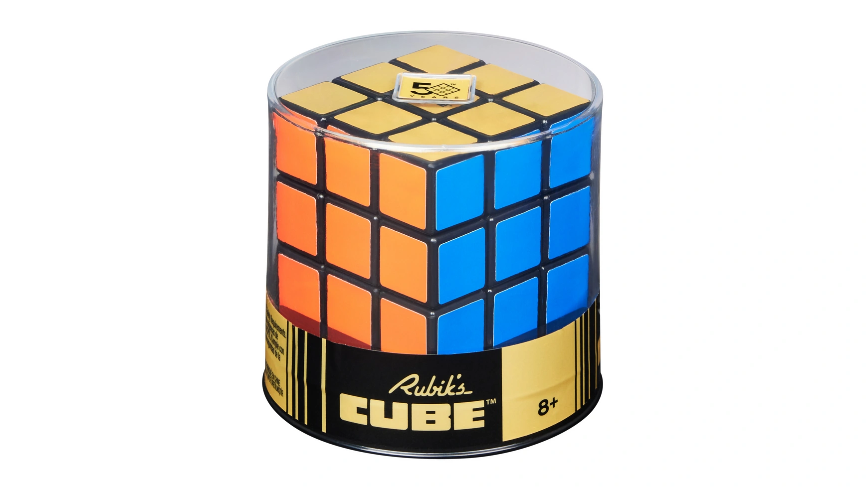 Ретро-кубик Рубика 3x3 Кубик Рубика кубик 3x3, внешний вид которого напоминает оригинал 50-летней давности Spin Master