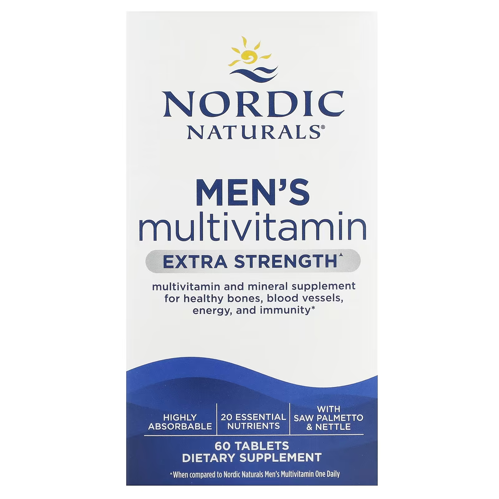 Мужские мультивитамины Nordic Naturals повышенной прочности, 60 таблеток медь хелат 5мг 100 таблеток carlson labs chelated copper добавка для иммунитета сердца сосудов для взрослых мужчин и женщин