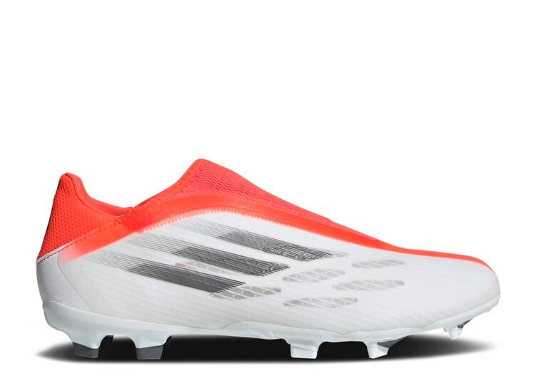 

Кроссовки Adidas X SPEEDFLOW.3 LACELESS FG 'WHITE SOLAR RED', белый