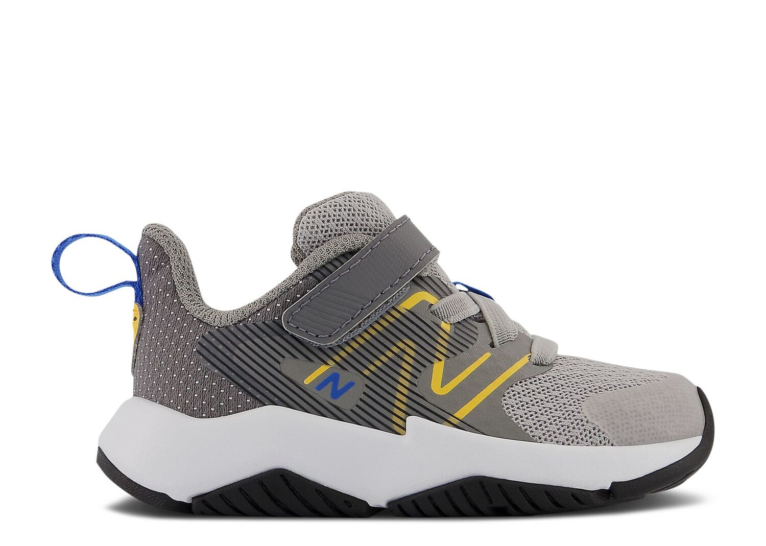 

Кроссовки New Balance Rave Run V2 Bungee Lace Toddler X-Wide 'Rain Cloud Marblehead', серый