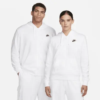 

Худи Nike Sportswear Club Fleece, белый/черный