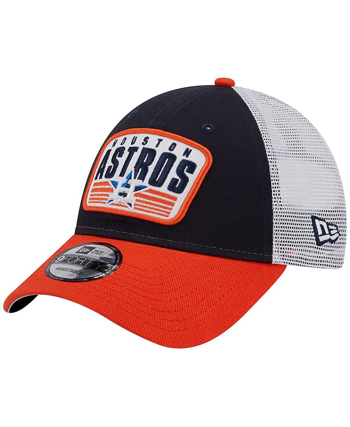 

Мужская темно-синяя двухцветная кепка Houston Astros Snapback 9FORTY Snapback New Era