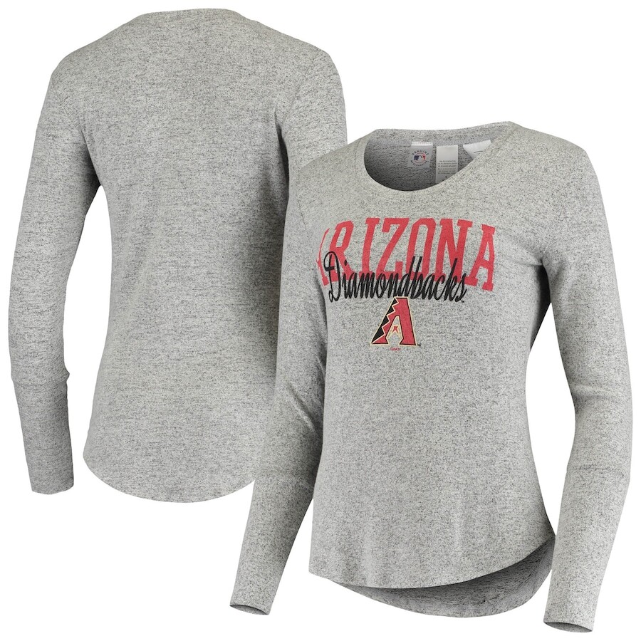 

Футболка с длинным рукавом Concepts Sport Arizona Diamondbacks, серый