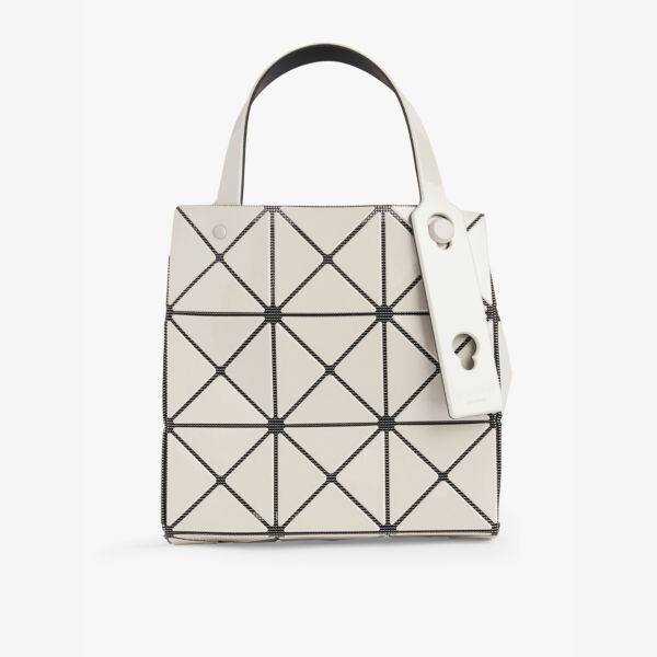 

Сумка-Тоут из ПВХ с геометрическим узором Carat Bao Bao Issey Miyake, белый