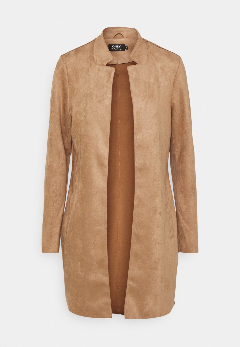 Классическое пальто ONLY, коричневый