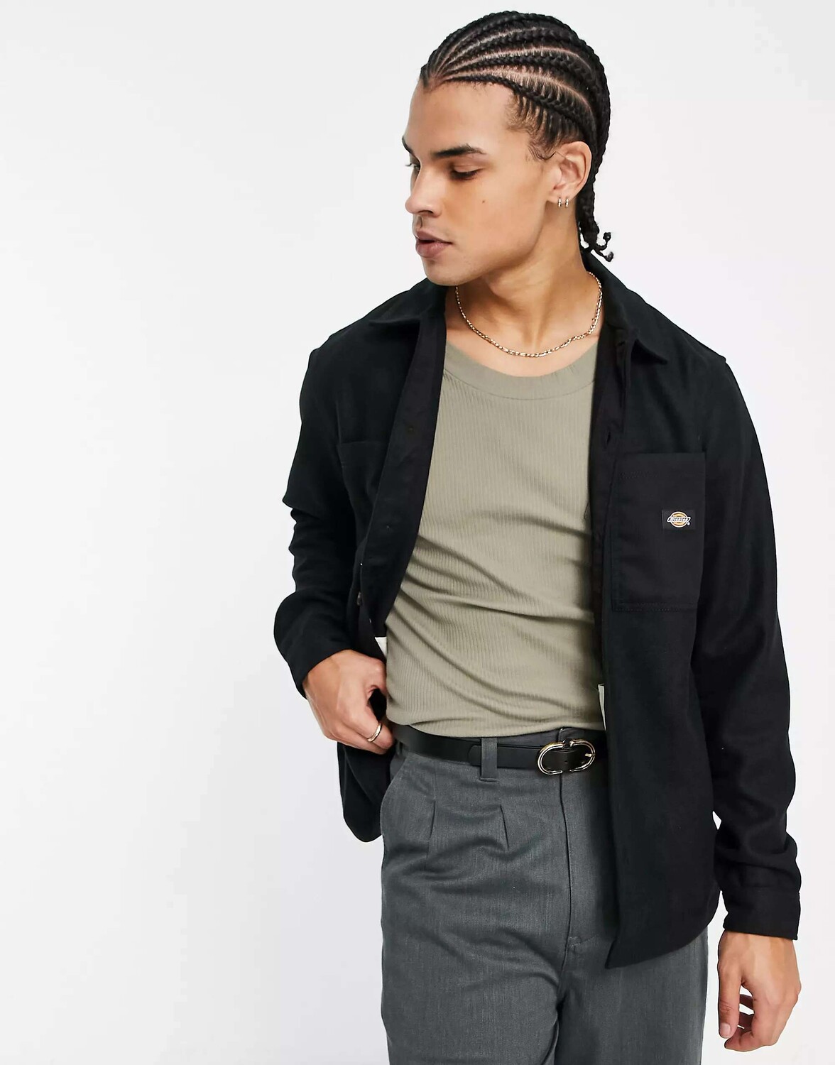 

Черная рубашка Dickies Union