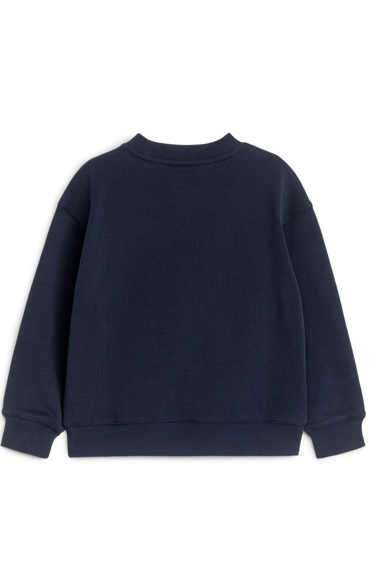 

Толстовка с вышивкой H&M, синий