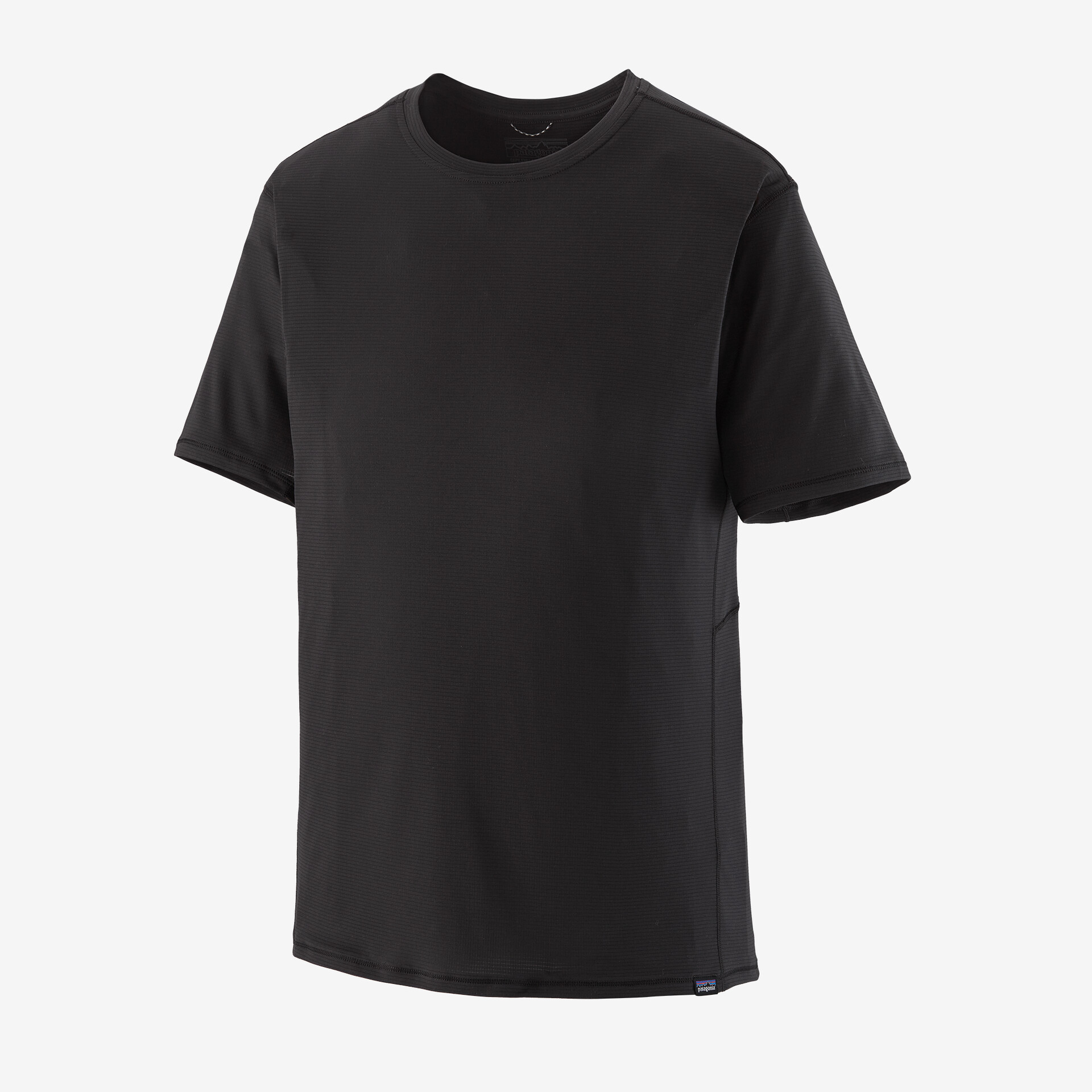Мужская классная легкая рубашка Capilene Patagonia, черный