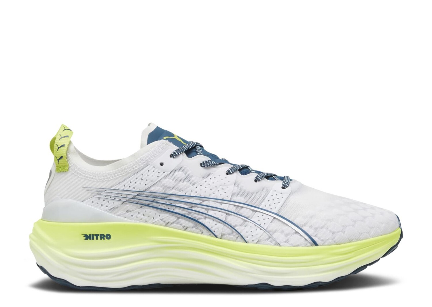 

Кроссовки Puma Foreverrun Nitro 'White Ocean Tropic Lime', белый