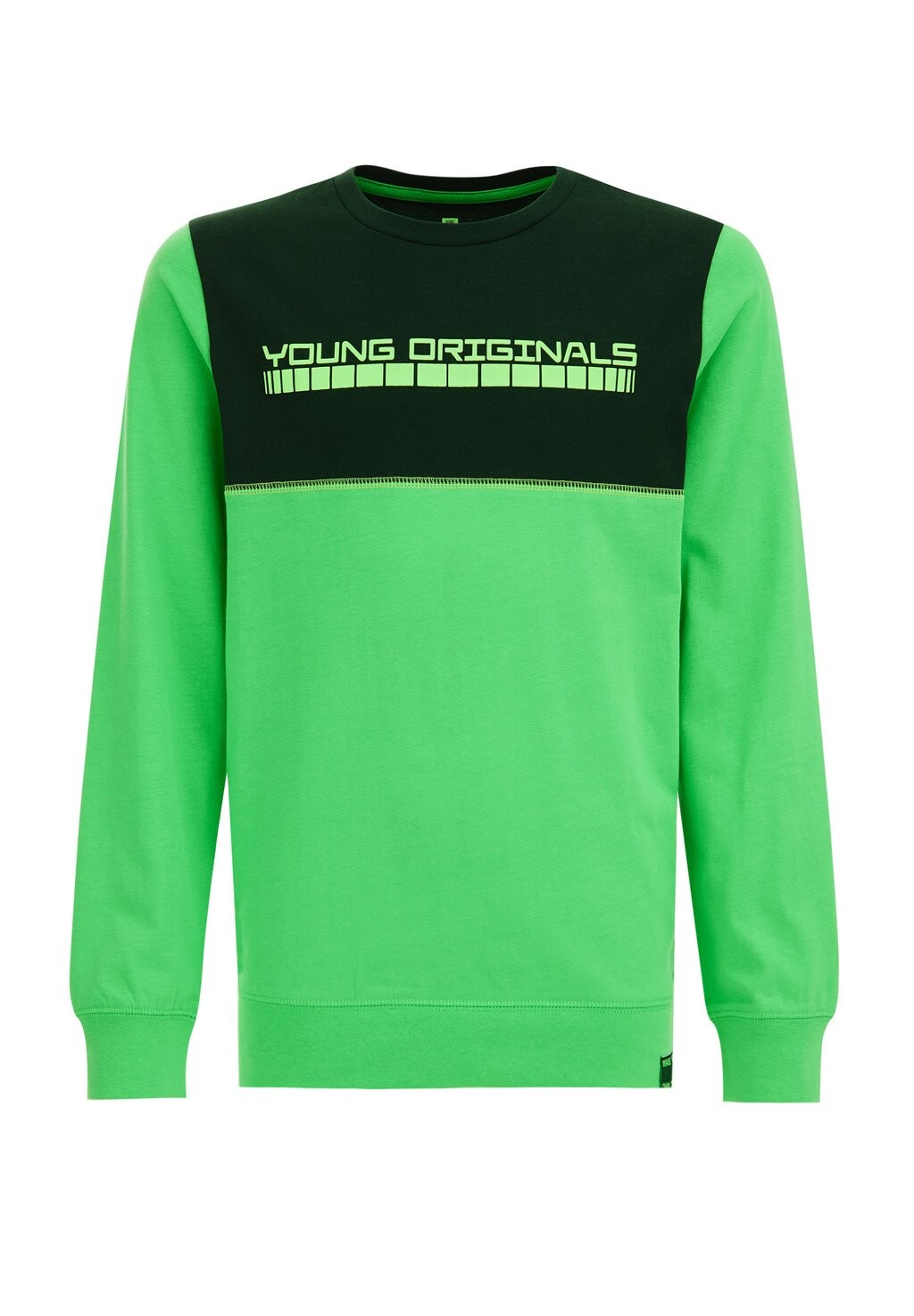 

Рубашка с длинным рукавом WE Fashion, цвет green