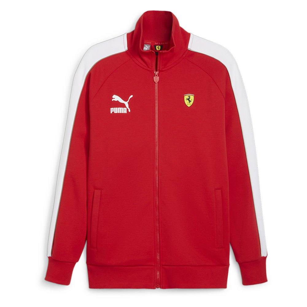 Куртка Puma Ferrari Race Iconic T7ack Tracksuit, красный цена и фото