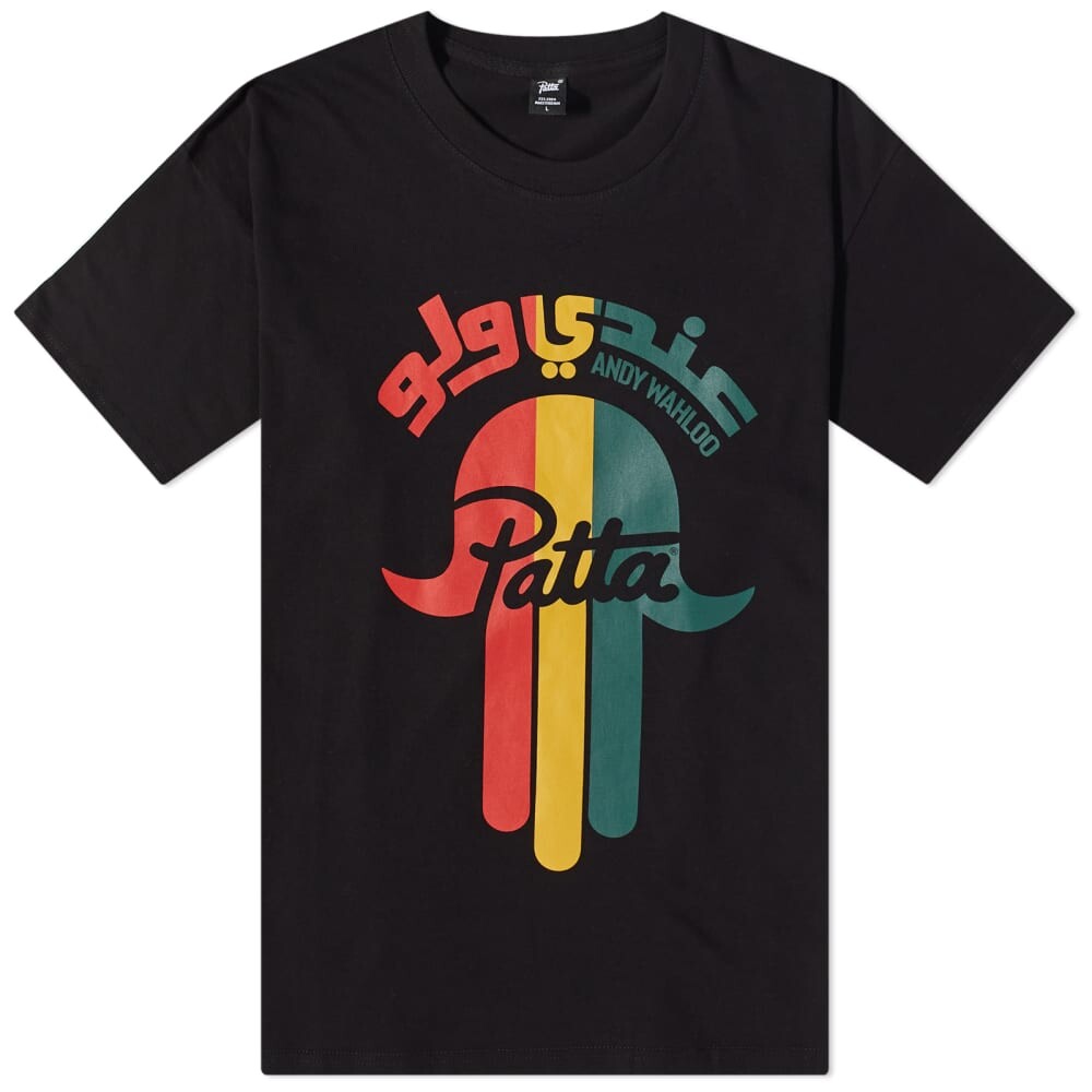 

Футболка Patta x Hassan Hajjaj Hand, черный