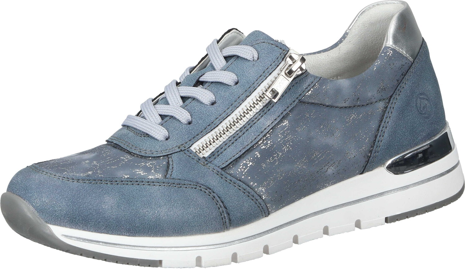 

Туфли remonte, Sneakers Low, цвет adria/lightblue-silver/silver