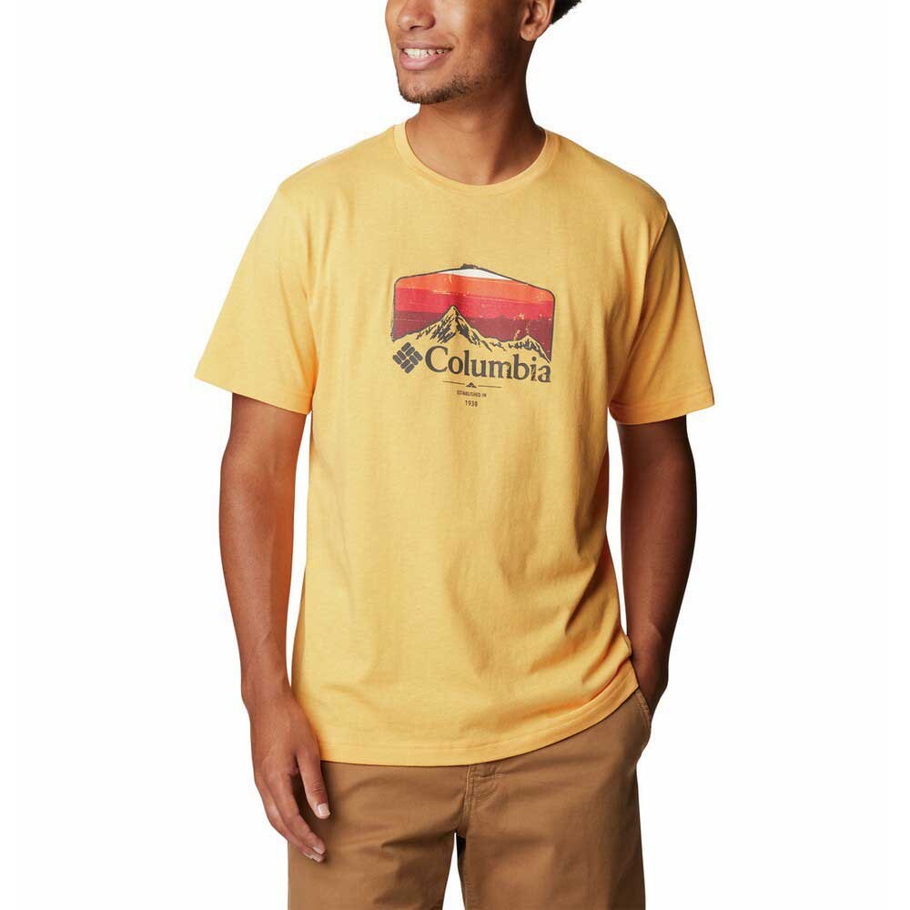 

Футболка Columbia Thistletown Hills Graphic, желтый