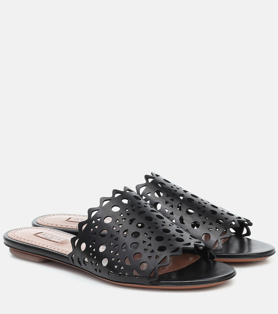 

Кожаные сандалии Alaïa, черный