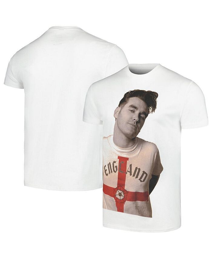 

Мужская белая футболка Morrissey England Manhead Merch, белый