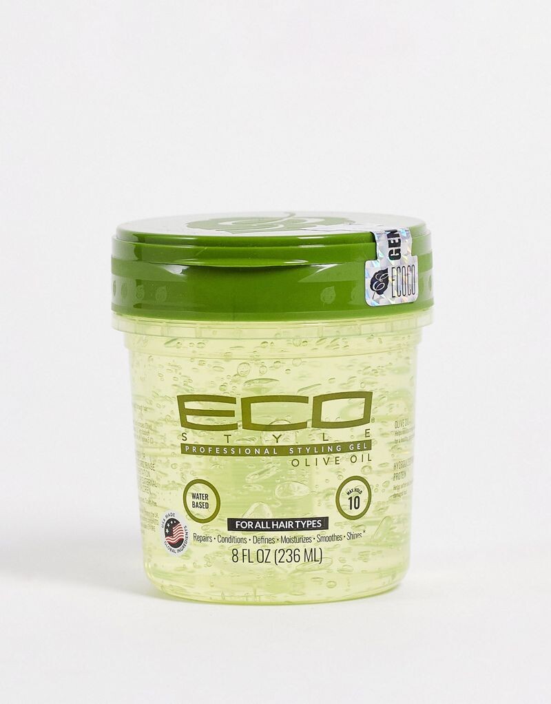 

Eco Style – Зеленый гель для укладки с оливковым маслом: 236 мл, Brak koloru