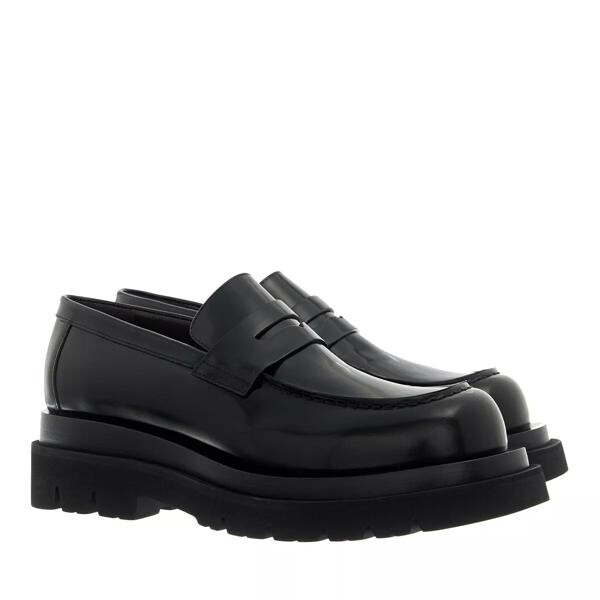 

Лоферы lug loafer Bottega Veneta, черный