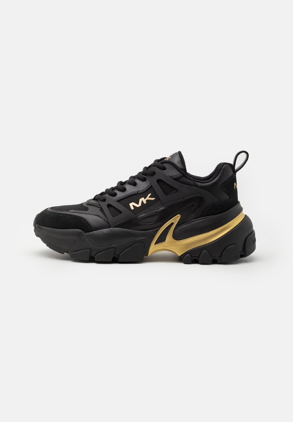 

Низкие кроссовки Nick Trainer Michael Kors, цвет black/gold
