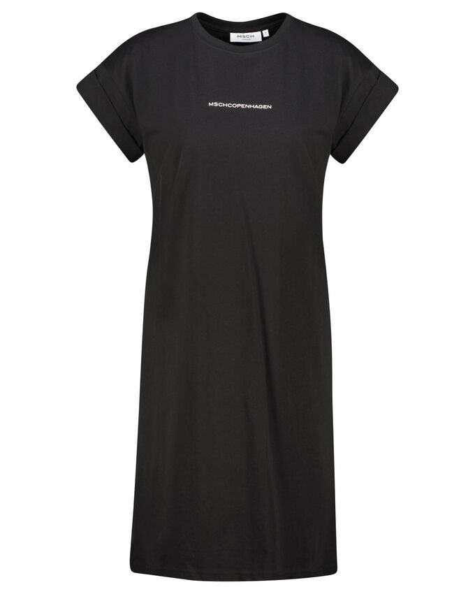 цена Трикотажное платье mschalvidera Moss Copenhagen, черный
