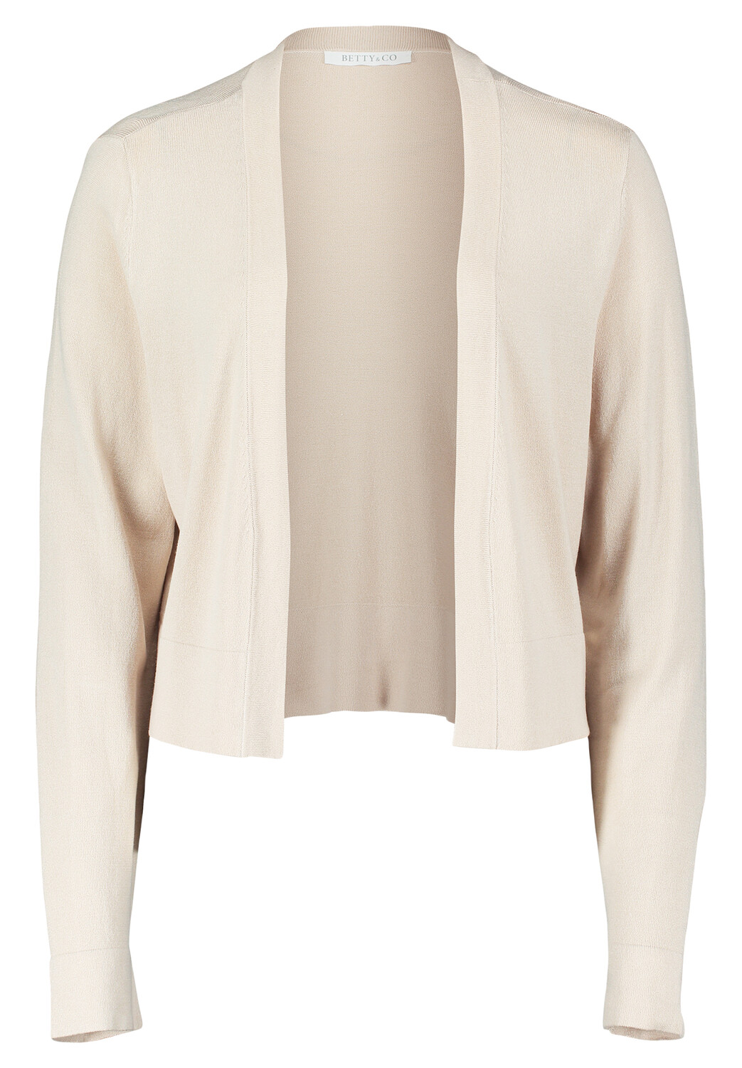 

Кардиган BETTY & CO Strick ohne Verschluss, серый