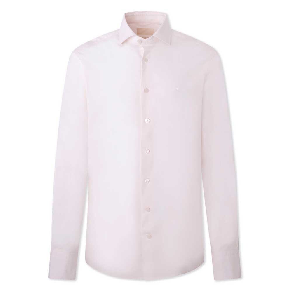

Рубашка с длинным рукавом Hackett Essential Stretch Pop, розовый