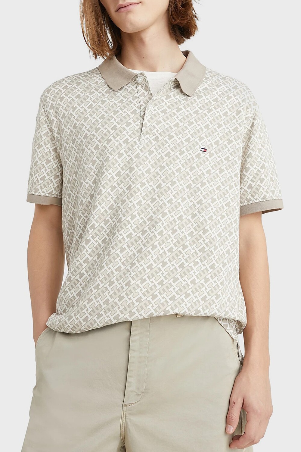 

Футболка Tommy Hilfiger, бежевый